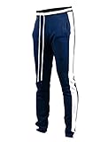 SCREENSHOTBRAND-S41700 Mens Hip Hop Premium Slim Fit Track Pants - Athletic Jogger Bottom with Side