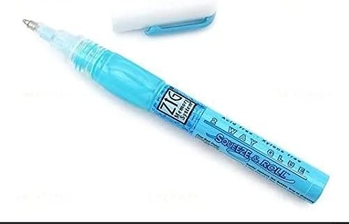 EK Tools Zig Memory System 2-Way Squeeze and Roll Glue Pen, New Package