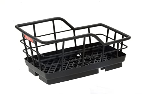 OGK Giken RB-021 Basket, Big Whale, Front and Rear Center Basket, Black, for Bicycles