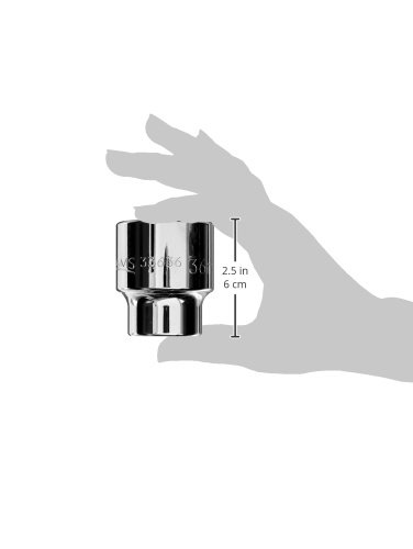 Williams Stecknuss 38 Mm, 12-Kant | 3/4 Zoll Antrieb | Mit Sicherungs-System Für Maximalen Halt
