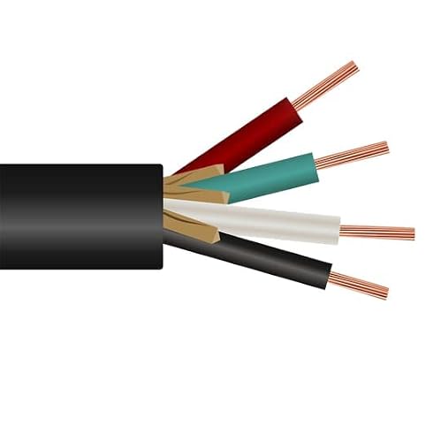 NASSAU ELECTRICAL SUPPLY 250' 8/4 SOOW Wire Cord Cable Portable Power 8 Gauge 4 Conductor