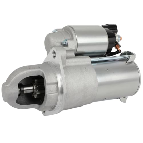 Image of SCITOO Starter Motor fit for Hyundai for Genesis Coupe 2.0L 2010-2013,for Hyundai for Sonata 2.4L 2006-2009,for Kia for Forte 2.0L 2010 Replacement Starter 17989