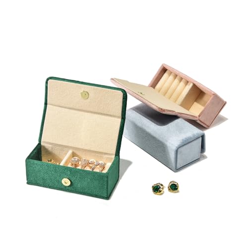 Boîte à bijoux compacte pour ne plus emmêler vos boucles d'oreilles