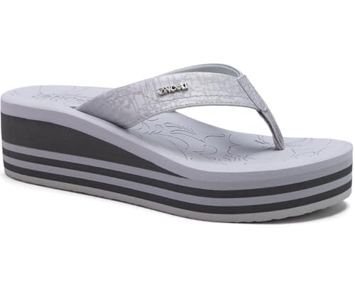 ONCAI Sandalias de Plataforma Mujer Chanclas con Tacón de Cuña Sandalias de Verano con Suela de Goma Cómoda para Caminar al Aire Libre