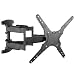 Produktbild RICOO TV Wandhalterung Fernseher Halterung S5044 für 32-55 Zoll max. VESA 400x400 drehbare Fernsehhalterung Wand für Curved Bildschirm Wandhalter schwenkbar bis 40 kg Schwenkarm universal