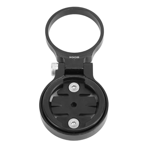 POENVFPO Aluminum Alloy Weather Cycling Computer Stem Mount Integrated Extension Bracket for Improved Ergonomics