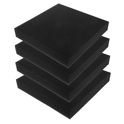 Housoutil 4Pcs High Density Foam Inserts for Packaging and Storage Cuttable Lining for Toolbox Camera Crafts Space Saving and Absorbent Foam Pads