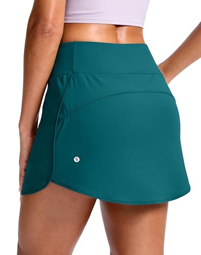 Image of SANTINY Skorts for Women with Pockets High Waisted Golf Skirts