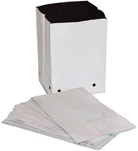 Agritech White UV Stabilized Poly Growbag 12nos (24 cm x 24 cm x 40 cm)-image-9