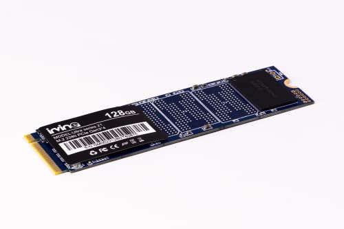 Image of Irvine 128GB NVMe M.2 SSD | PCIe Gen3x4 | Up to 1600 MB /s Read & 800 MB /s Write Speeds | Internal Storage for Laptop & Desktop | 3-Year Warranty