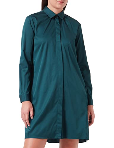 Seidensticker Damen 130701 Kleid, Grün, 44