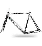 Amazon.com: BSFHQS 700C Fixed Gear Bike Frameset 49CM 52CM 55CM
