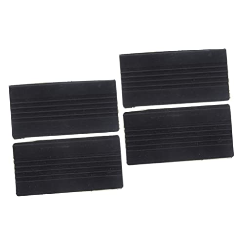 Protector para aro de pedal de batería 2 pares negro miniatura 1