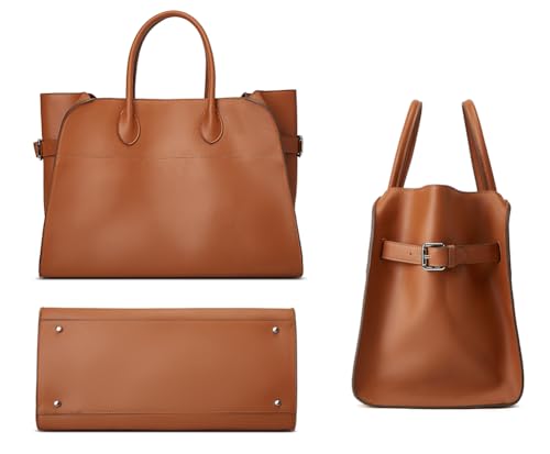 Bolso Tote de Cuero para Mujer, Grande y Casual miniatura 7