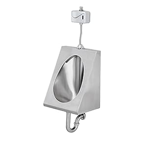 Wandmontage mannen Universal Washout Urinal spatwaterdicht, roestvrij staal Toilet Badkamer Accessoire huishouden…