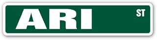 ARI Street Sign Childrens Name Room Sign | Indoor/Outdoor | 18" Wide