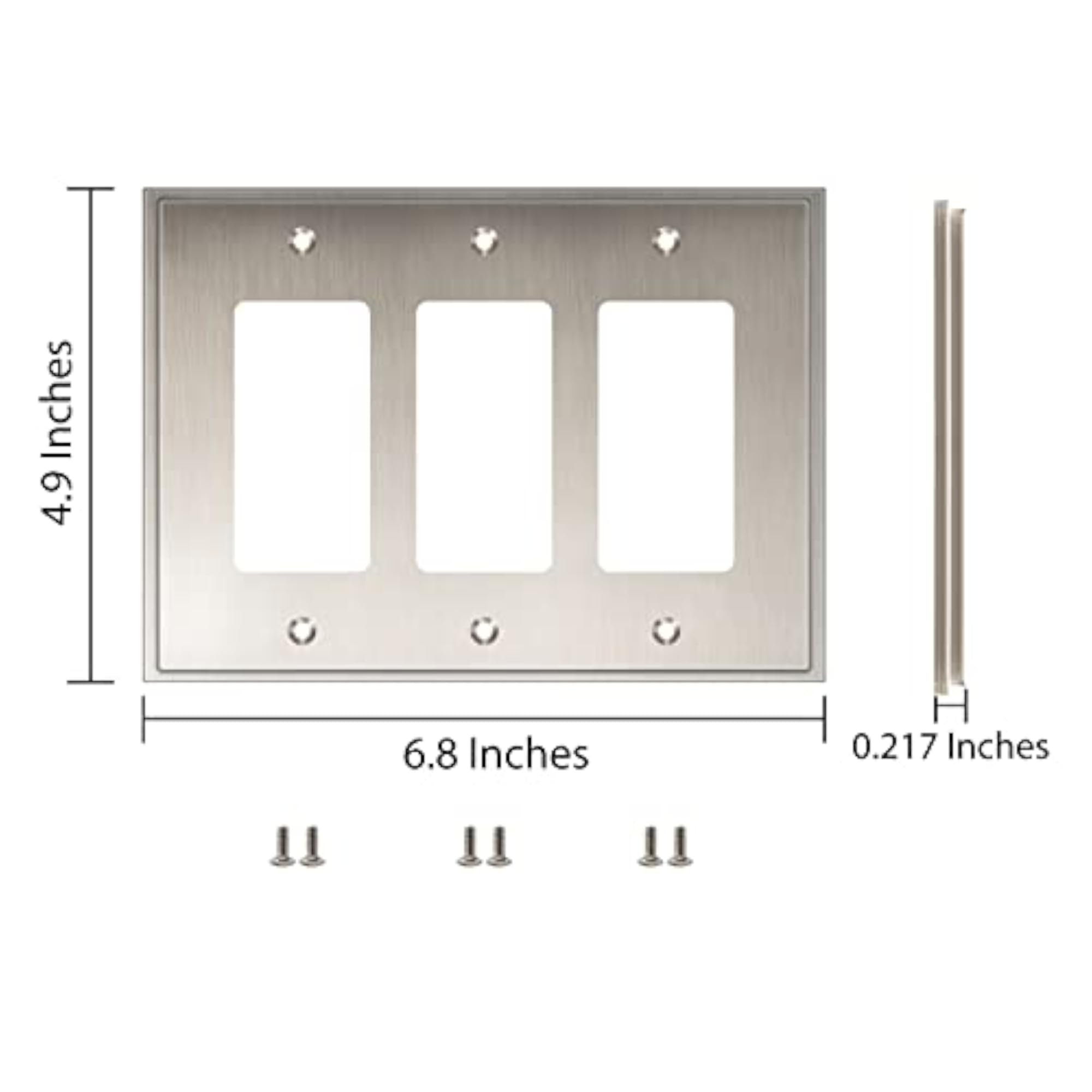 Soft Modern Decorative Wall Plate Switch Plate Outlet Cover