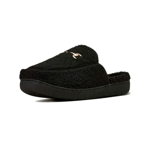 ARIAT Women's Indoor/Outdoor Warm Comfortable Moc Toe Slip-On Style Lexington Snaffle Mule Slippers - Main Image