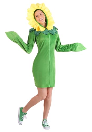 Robe à capuche fleur femme X-Small vêtement cosplay floral
