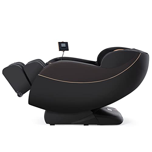 Artist Hand 3D Zero Gravity Recliner Massage Chair With Sl Track, Full Body Massage Chair With 6 Auto Modes & Thai Stretching,Backrest Heating,Airbag Massage,Bluetooth Speaker,Usb Charging Jack,Black #TOP7