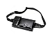 Men's Leather Sling Bag,Chest Shoulder Backpack, Water waterproof Crossbody Bag (Black, Medium)
