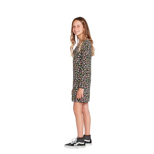 Volcom Girls' One Size Focheezy Long Sleeve Mini Dress3