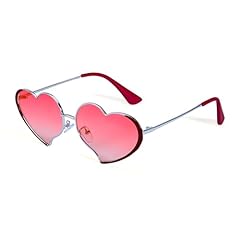 A04-sliver Frame Red Lenses
