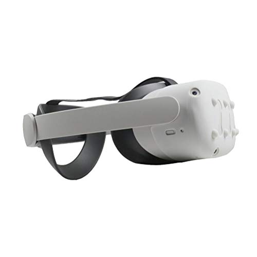 VR Helm Beschermende Shell VR Headset Beschermende Shell Compatibel voor Oculus Quest 2 Siliconen Case Schokbestendig… - Image 5
