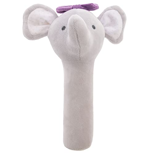 Image of Stephen Joseph, Stacking and Nesting Plush, Stuffed Animal Baby Stacking Rings Learning Toy, Baby Sensory Developmental Toy Rattles, 4- Piece Set