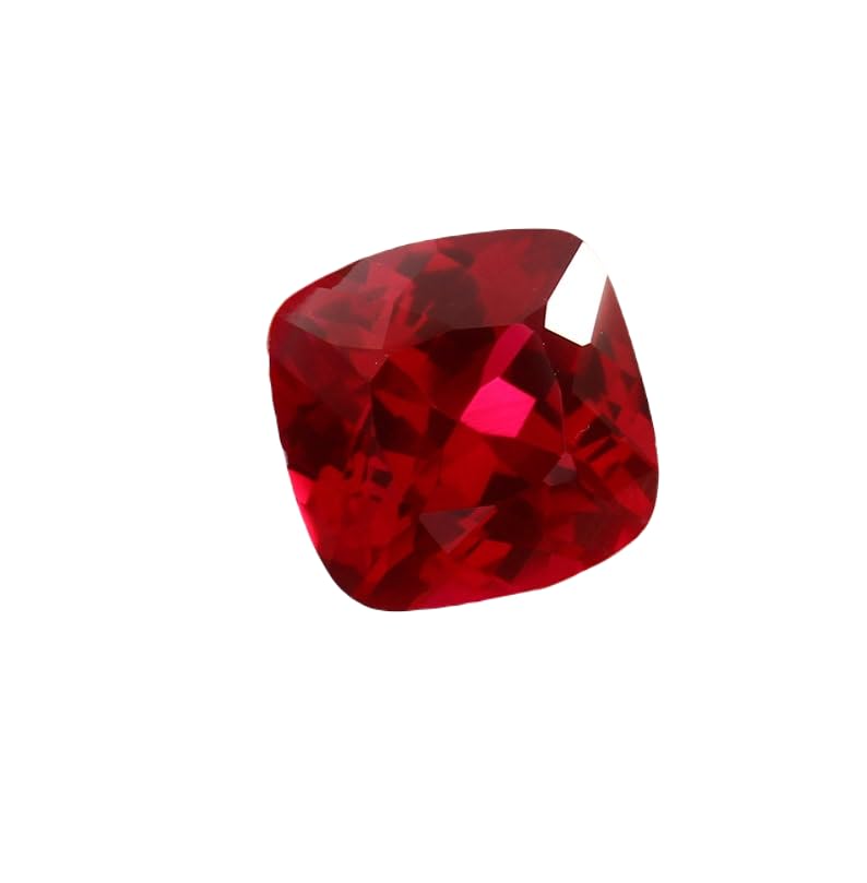 Rubis du Mozambique facetté de 13mm idéal pour créer votre bague de fiançailles personnalisée