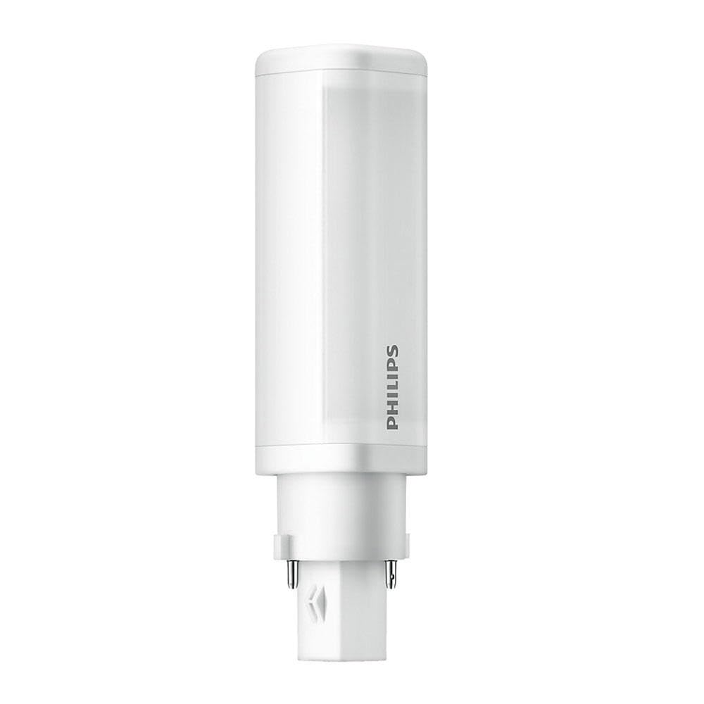 Philips CorePro LED PLC 840 2P G24d-1 Energy-Saving Lamp, LED Light, 4.5 W, A++, 500 lm, 30,000 Hours, Cool White