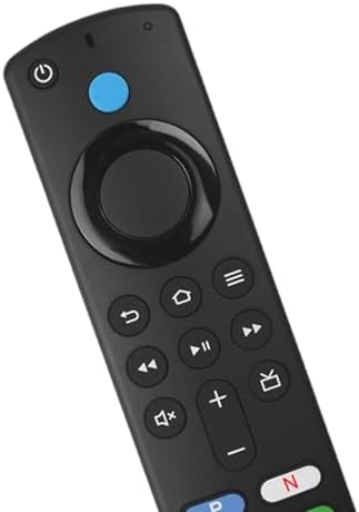 Universal Replacement Voice Remote Control – Compatible with All Major Streaming Devices (2nd, 3rd, 4K, Max) & Media Players (e.g., Lite Series, Streamer, HD, Stick, Box, Cube Series), with Hot Keys