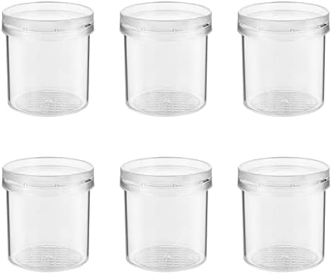 POPETPOP Vacuum Cleaner Toy Lizard Terrarium 6Pcs Magnifying Viewer Box – Mini Viewer Critter Cage Box Container, Kids Science Nature Exploration Tools Small Terrarium Kids Outdoor Toys