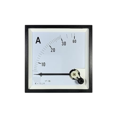 Ampèremètre à pointeur CA CP96 haute précision avec cadran 150/5 A