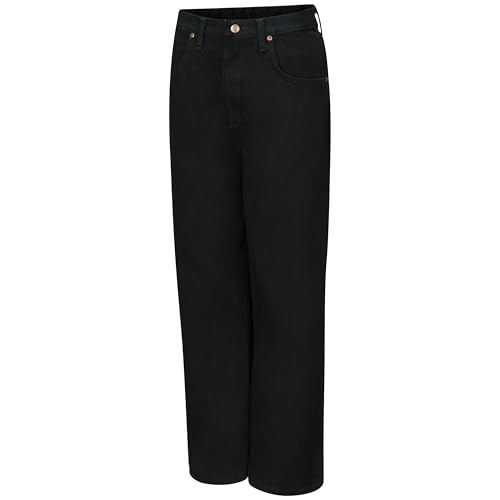 Image of Red Kap Men's Relaxed Fit Jean - Heavy Duty Jeans with Comfortable Denim, 5 Pocket Styling, Tapered Fit for Work Boots