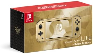 Nintendo Switch Lite (1 Year Warranty Included) Hyrule Edition Console switch
