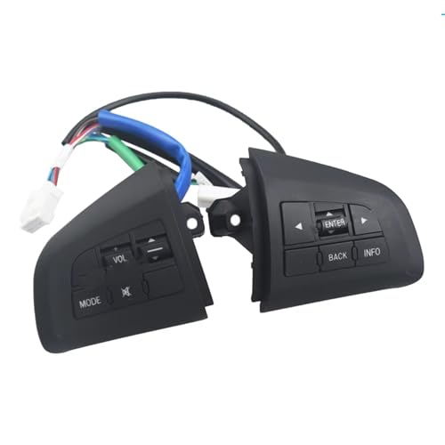 Control de crucero Mazda soluciona botones de volante rotos en CX-7 y CX-9 con kit iluminado