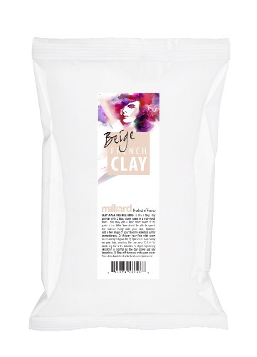 MILLIARD 100% Pure and Natural French Beige Clay, 2lb.