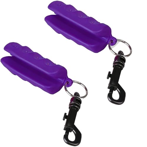 KRATARC Archery Arrow Puller Target Remover Gripper with Belt Clip (Purple-2pcs)