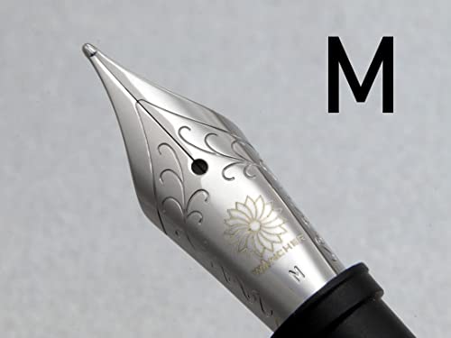 Wancher Dream Pen True Ebonite Marble Blue Fountain Pen (Medium) #TOP7