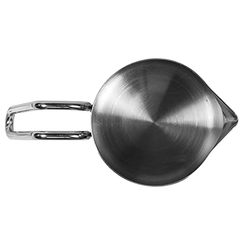 Moneta Allegro 150ml Stainless Steel Jug 0.2 Litre, Silver - Image 4