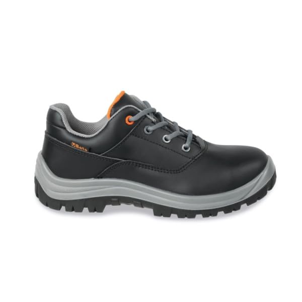 BETA Scarpe Antinfortunistiche 7241NC in Pelle Idrorepellente,Puntale in Acciaio, Lamina Antiperforazione,Classe S3 FO SR