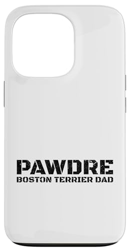 Proud Boston Terrier Dad Dog Lover Apparel �X�}�z�P�[�X iPhone 13 Pro �p