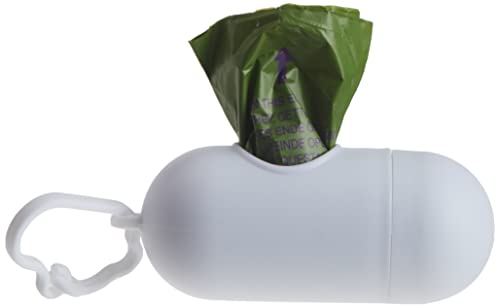 Amazon Basics Dog Poop Bags With Dispenser And Leash Clip, 13 X 9 Inches, Lavender Scented - 270 Bags (18 Rolls) #TOP2