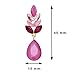 TEMPUS FUGIT. Pendientes para mujer largos Antialérgicos Floral, Fiesta, Moda, Chapados en...