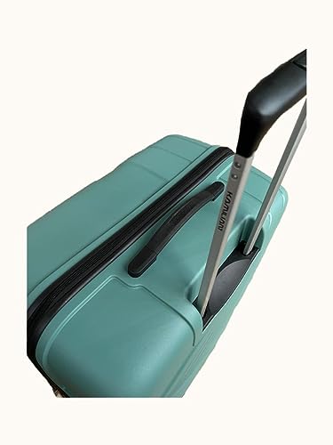 Image of American Tourister Polycarbonate (PC) Kamiliant Luggage Trolley Bag Set Of 3 (Cabin, Medium, Large) | 4 Spinner Wheel Hard Stylish Trolley Bags (Grey), 55, 68,79Cm, Green