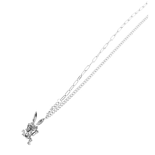 Pendentif lapin en argent pour femme : le cadeau de Pâques idéal