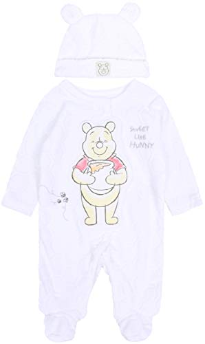 Pyjama en velours de qualité supérieure sarcia avec bonnet brodé Winnie l'ourson
