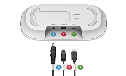 Sony SRS-LSR200 | Enceinte TV sans Fil pour Les malentendants et Les Personnes âgées - Blanc (SRSLSR200.CE7) Taille Unique