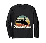 Modelleisenbahn Lokomotive Eisenbahn Spruch Dampflok Langarmshirt
